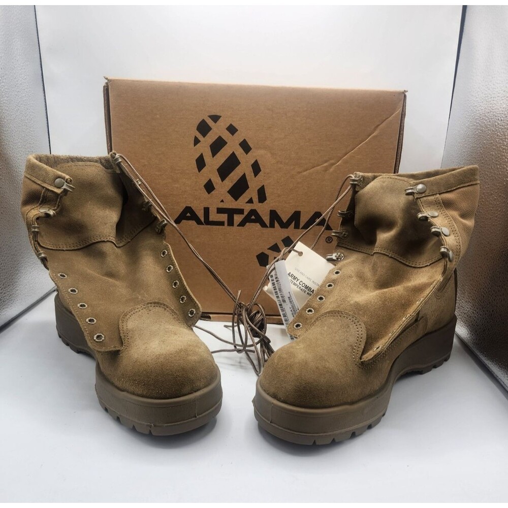 Altama Gore-Tex Army Combat Boots Coyote Tan Size 10R NWT USA Military